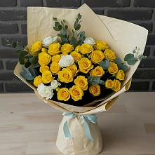 Букет цветов из:  Розы #REPLACE_PRED# Тимофеевке