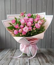 Букет Розовый кустик #REPLACE_PRED# Тимофеевке