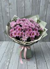 Букет цветов из:  Хризантемы #REPLACE_PRED# Тимофеевке