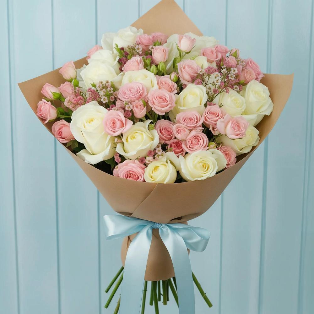 Букет цветов из: Розы в Тимофеевке