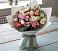 Букет цветов из: Розы, Лизиантусы и Гвоздики в Тимофеевке