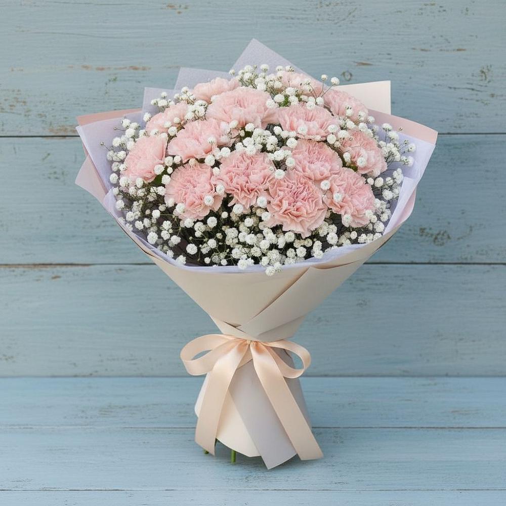 Букет цветов из: Гвоздики в Тимофеевке