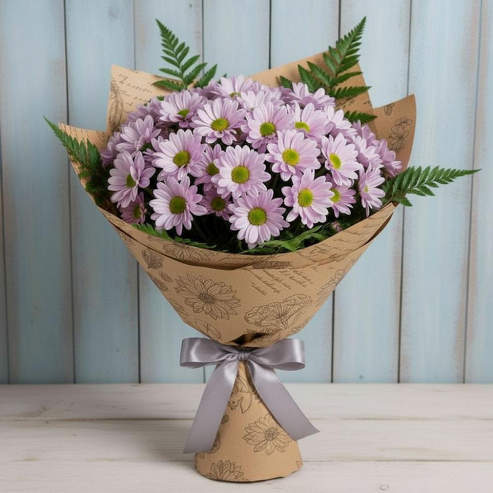 Букет цветов из: Хризантемы в Тимофеевке