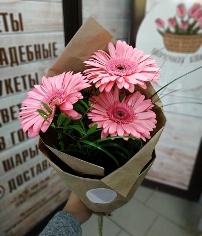 Букет цветов из: Герберы в Тимофеевке
