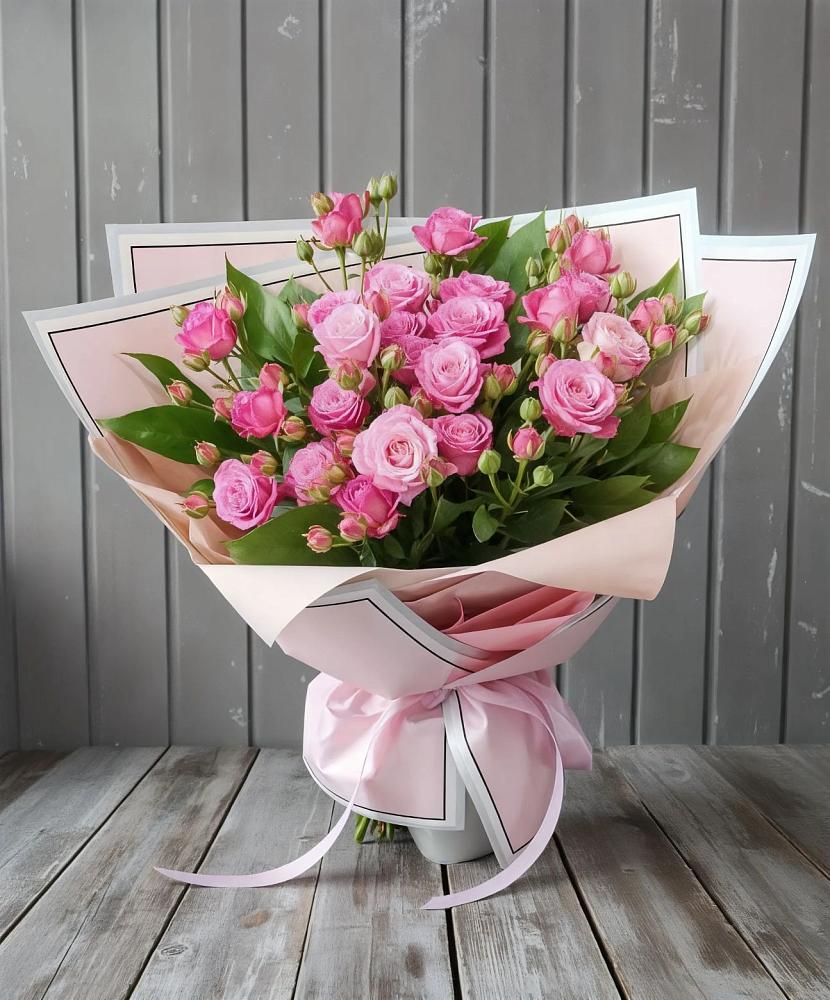Букет Розовый кустик в Тимофеевке