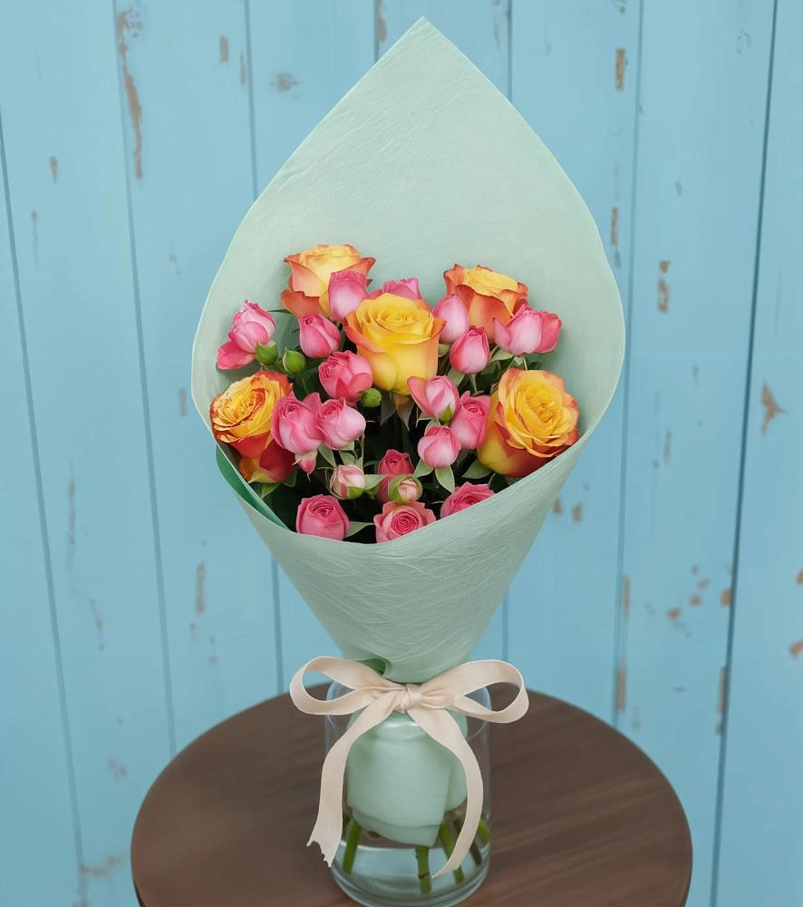 Букет цветов из: Розы в Тимофеевке