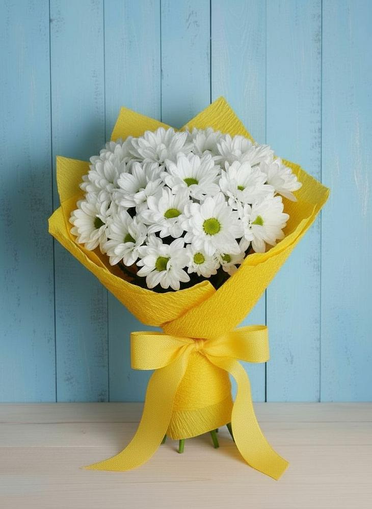Букет цветов из: Хризантемы в Тимофеевке