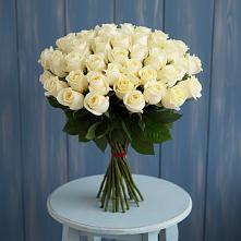 Букет 51 Белая роза Эдлесс Лав #REPLACE_PRED# Тимофеевке