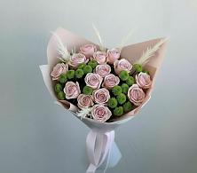 Букет цветов из:  Розы и Хризантемы #REPLACE_PRED# Тимофеевке