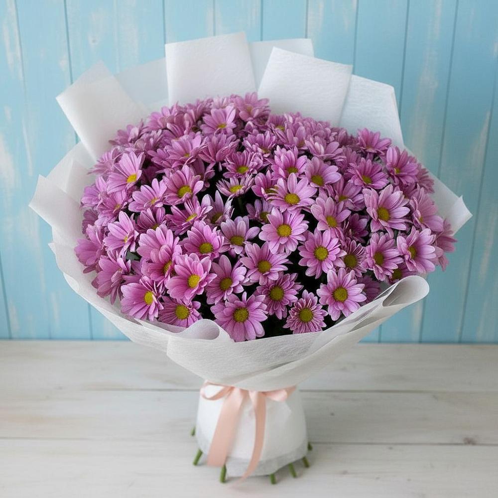 Букет цветов из: Хризантемы в Тимофеевке