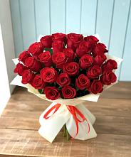 Букет 29 Красных роз в Тимофеевке