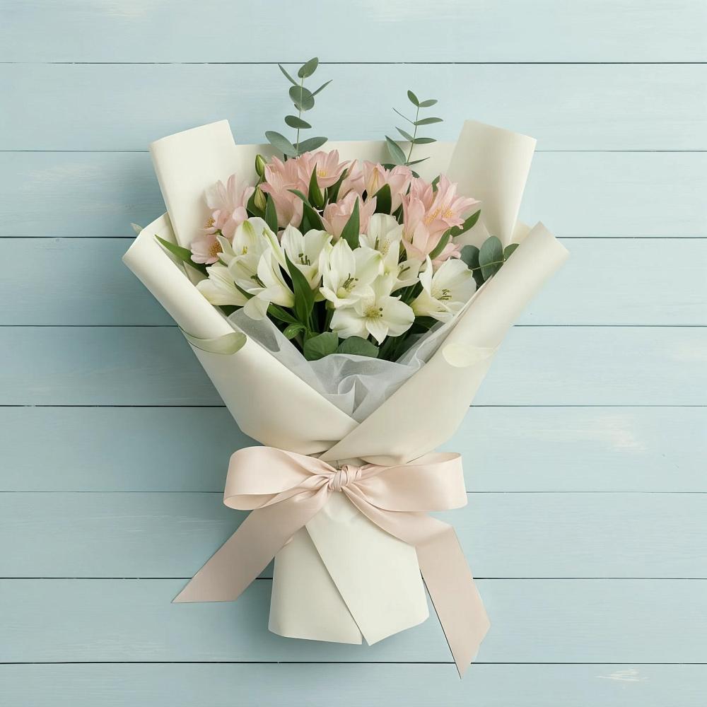 Букет цветов из: Альстромерии в Тимофеевке