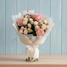 Букет цветов из:  Розы #REPLACE_PRED# Тимофеевке