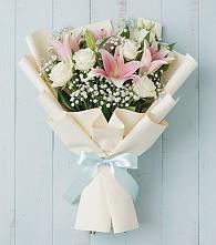 Букет цветов из:  Лилии в Тимофеевке