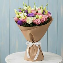 Букет цветов из:  Лизиантусы в Тимофеевке